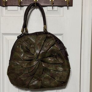 NWT Jessica Simpson KATIE Olive Green Shoulder Bag